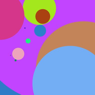 Daire geometrik büyük arka plan çok renkli desen.