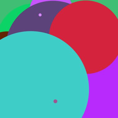 Daire geometrik şaşırtıcı arka plan çok renkli desen.