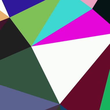 Arka plan çok renkli geometrik poligonal.