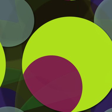 Çok renkli geometrik daire arka plan seamless modeli.