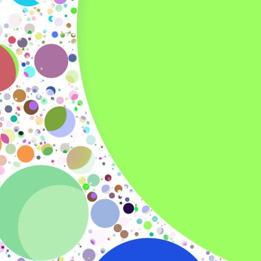 Çok renkli geometrik daire arka plan seamless modeli.