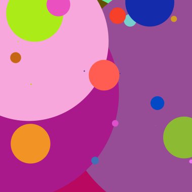 Daire geometrik güzel arka plan çok renkli desen.