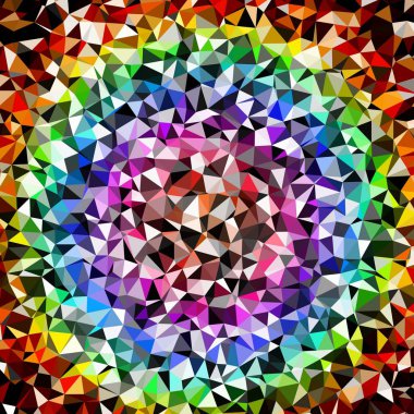 Arka plan çok renkli geometrik poligonal.