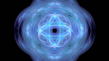 Fantezi kaotik renkli fraktal desen. Soyut Fraktal şekiller. 3D render resimde arka plan veya duvar kağıdı.