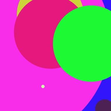 Daire geometrik güzel arka plan çok renkli desen.