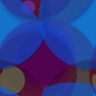 Çok renkli geometrik daire arka plan seamless modeli.