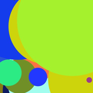 Daire geometrik şaşırtıcı arka plan çok renkli desen.