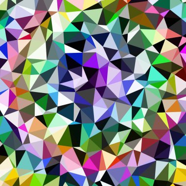 Arka plan çok renkli geometrik poligonal.