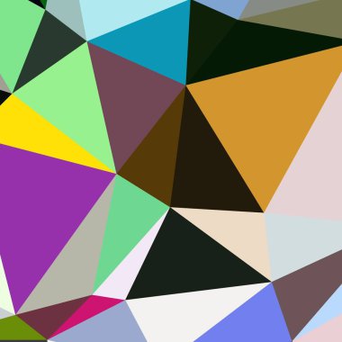 Arka plan çok renkli geometrik poligonal.