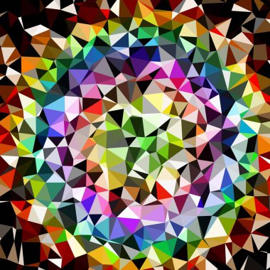 Arka plan çok renkli geometrik poligonal.
