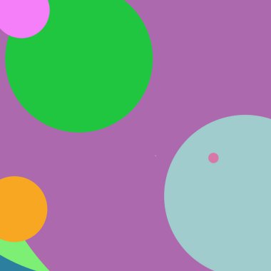 Daire geometrik şaşırtıcı arka plan çok renkli desen.