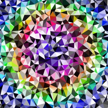 Arka plan çok renkli geometrik poligonal.