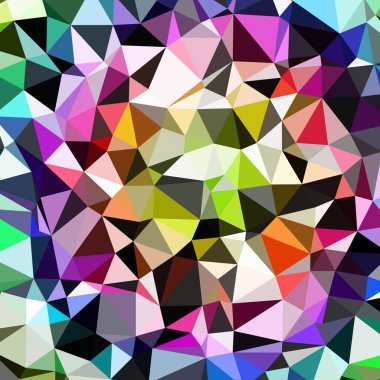 Arka plan çok renkli geometrik poligonal.