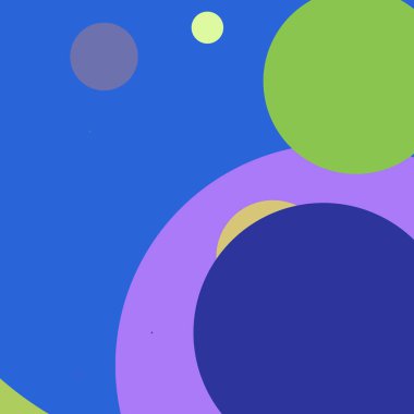 Daire geometrik güzel arka plan çok renkli desen.