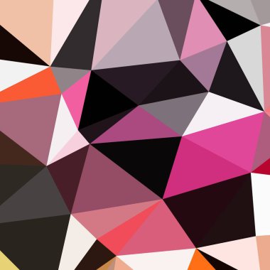 Arka plan çok renkli geometrik poligonal.