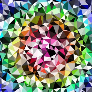 Arka plan çok renkli geometrik poligonal.
