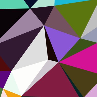 Arka plan çok renkli geometrik poligonal.