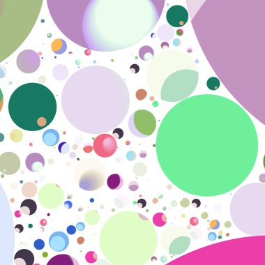 Çok renkli geometrik daire arka plan seamless modeli.