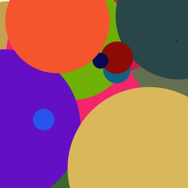 Daire geometrik güzel arka plan çok renkli desen.