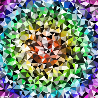 Arka plan çok renkli geometrik poligonal.