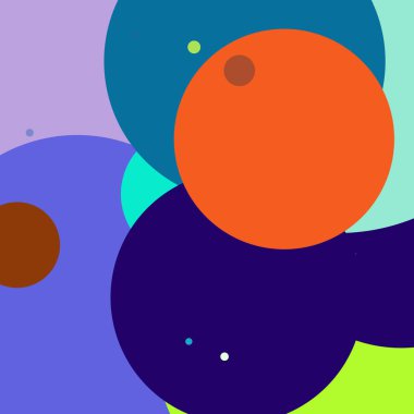 Daire geometrik zarif arka plan çok renkli desen.