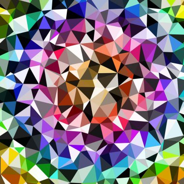 Arka plan çok renkli geometrik poligonal.