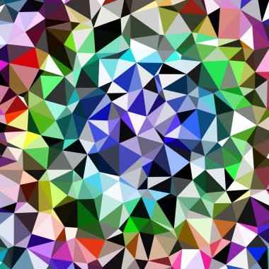 Arka plan çok renkli geometrik poligonal.