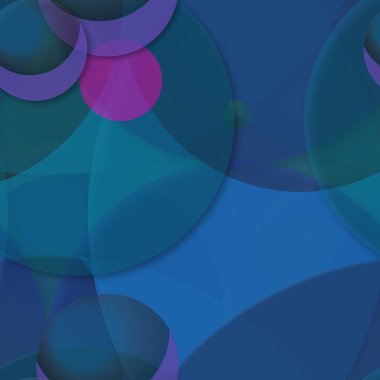 Çok renkli geometrik daire arka plan seamless modeli.