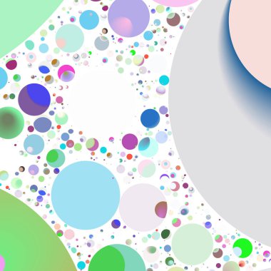 Çok renkli geometrik daire arka plan seamless modeli.