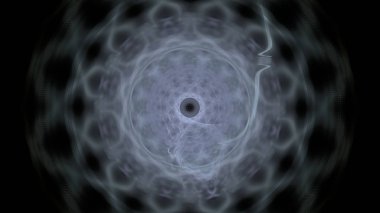 Fantezi kaotik renkli fraktal desen. Soyut Fraktal şekiller. 3D render resimde arka plan veya duvar kağıdı.