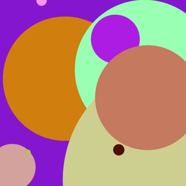 Daire geometrik güzel arka plan çok renkli desen.