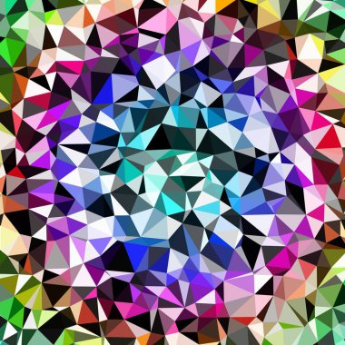 Arka plan çok renkli geometrik poligonal.