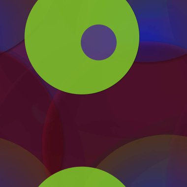 Çok renkli geometrik daire arka plan seamless modeli.