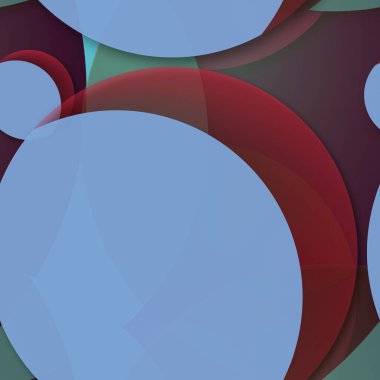 Çok renkli geometrik daire arka plan seamless modeli.