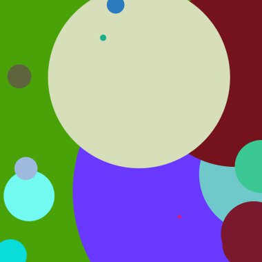 Daire geometrik şaşırtıcı arka plan çok renkli desen.