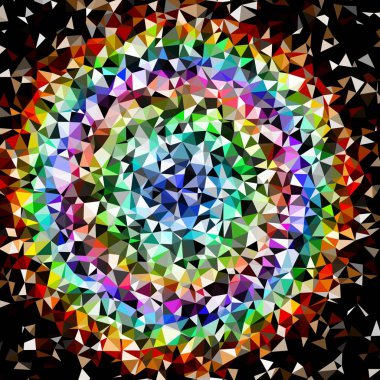 Arka plan çok renkli geometrik poligonal.