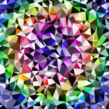 Arka plan çok renkli geometrik poligonal.