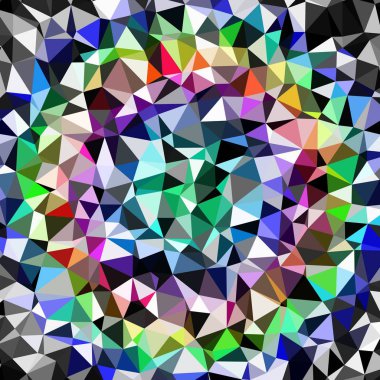 Arka plan çok renkli geometrik poligonal.