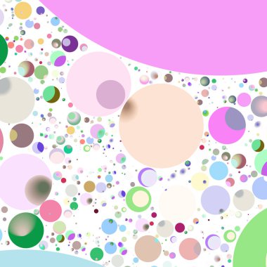 Çok renkli geometrik daire arka plan seamless modeli.