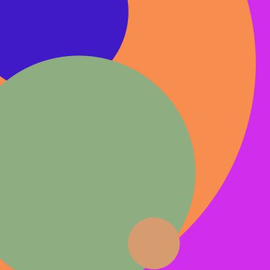 Daire geometrik yeni arka plan çok renkli desen.