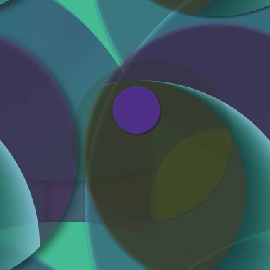 Çok renkli geometrik daire arka plan seamless modeli.