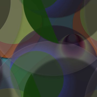 Çok renkli geometrik daire arka plan seamless modeli.