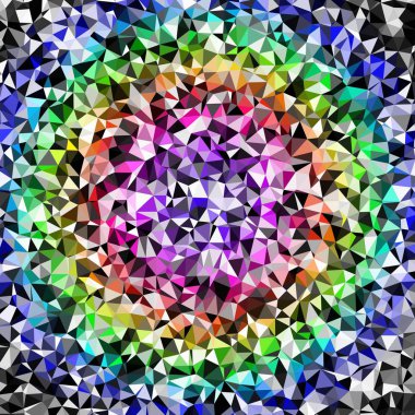 Arka plan çok renkli geometrik poligonal.