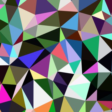 Arka plan çok renkli geometrik poligonal.