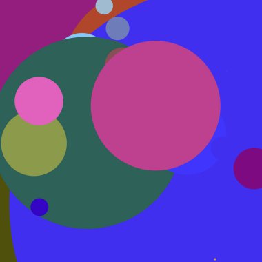 Daire geometrik büyük arka plan çok renkli desen.