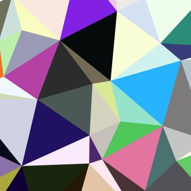 Arka plan çok renkli geometrik poligonal.