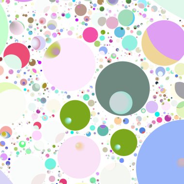 Çok renkli geometrik daire arka plan seamless modeli.