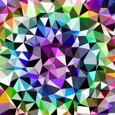 Arka plan çok renkli geometrik poligonal.