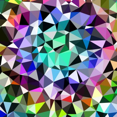 Arka plan çok renkli geometrik poligonal.