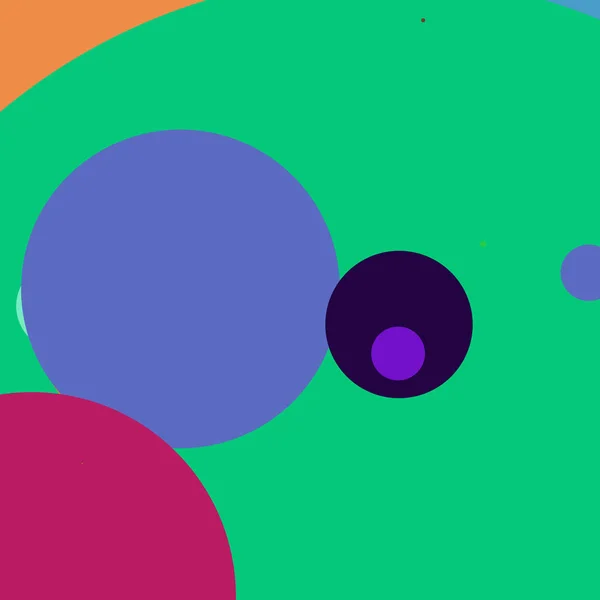 Lingkaran Geometris Elegan Latar Belakang Abstrak Multicolor Pola — Stok Foto